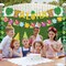 Hawaiian Aloha Party Banner Decorations, Pre-Strung Luau Banner Sign, NO-DIY Aloha Banner for Tropical Hawaiian Luau Tiki Summer Aloha Party Beach Pool Birthday Supplies Decorations